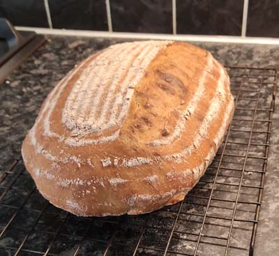 Picture of sourdough loaf